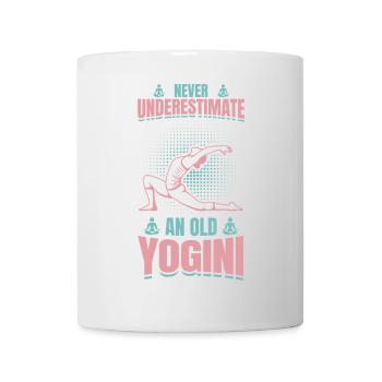 Yoga Großmutter - Tasse - Weiß - Vorne