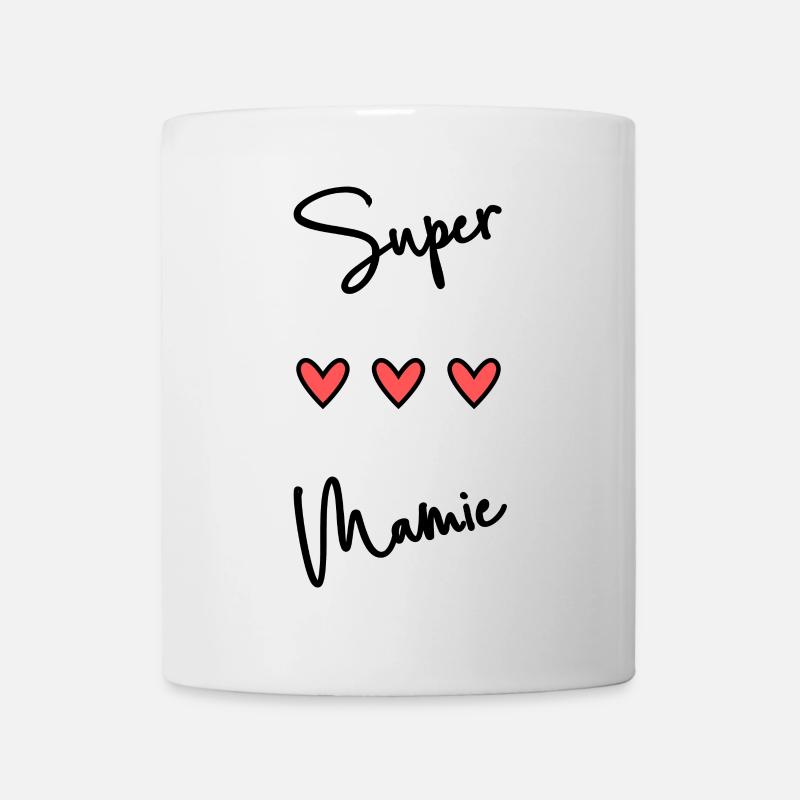 MAMIE. GRAND-MERE - Mug blanc - blanc