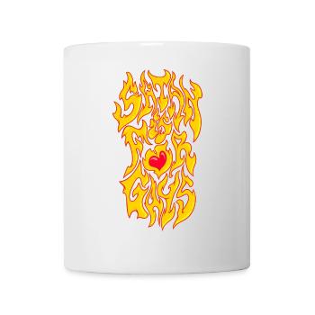 Satan est pour les gays - Mug blanc - blanc - Devant