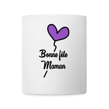 MOM. MOTHER'S DAY. HAPPY MOTHER'S DAY - Mug - white - Front