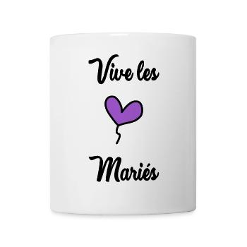 LONG LIVE THE BRIDE AND GROOM - Mug - white - Front