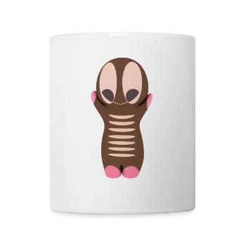 Niedliche Kawaiifigur - Tasse - Weiß - Vorne