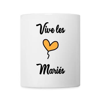 LONG LIVE THE BRIDE AND GROOM - Mug - white - Front