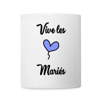 LONG LIVE THE BRIDE AND GROOM - Mug - white - Front