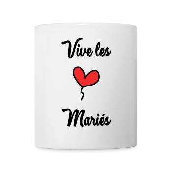 LONG LIVE THE BRIDE AND GROOM - Mug - white - Front