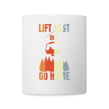 Snowboarding Joke - Mug - white - Front