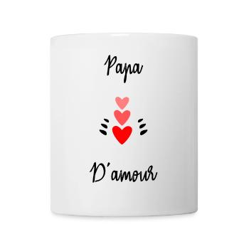 HAPPY FATHER'S DAY. DAD. FATHER'S DAY. FATHER - Mug - white - Front
