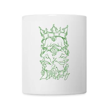 Dualité V - Mug blanc - blanc - Devant