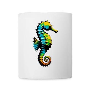 Hippocampe - Mug blanc - blanc - Devant