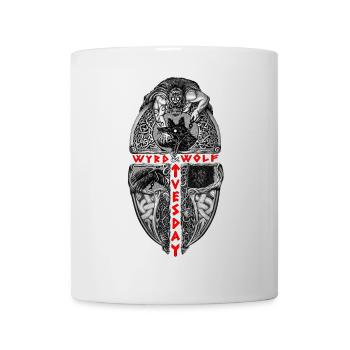 Tyr - Tuesday Wyrd and Wolf - red - Tasse - Weiß - Vorne