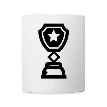trophée - Mug blanc - blanc - Devant