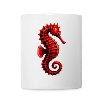Hippocampe - Mug blanc - blanc - Devant