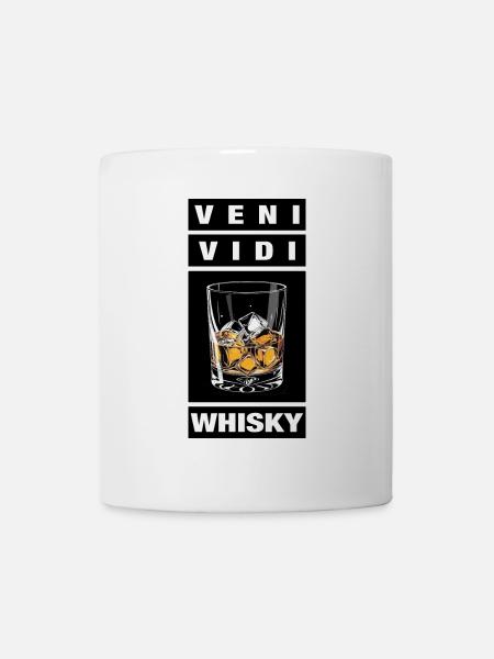 Veni Vidi Whisky - Tasse - Weiß