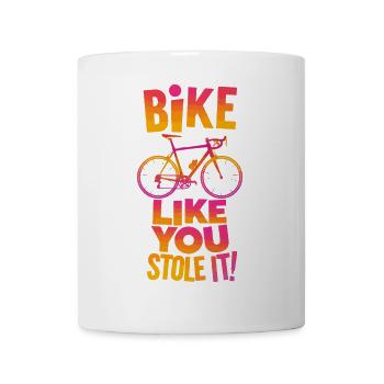 Vélo comme si vous l’aviez volé Style rétro - Mug blanc - blanc - Devant