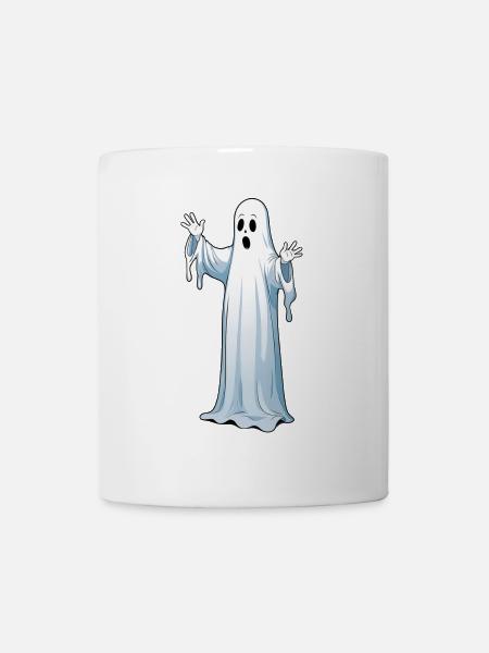 Halloween Gespenst - Tasse - Weiß
