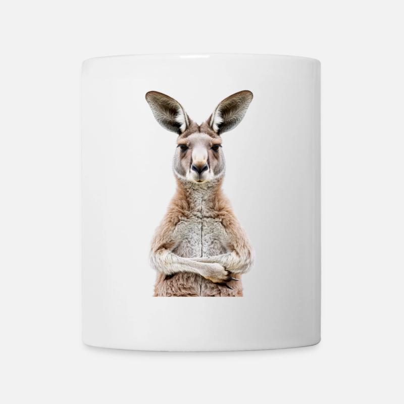 Känguru - Tasse - Weiß