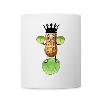 Chou d’arachide Chou royal végétal Drôle - Mug blanc - blanc - Devant