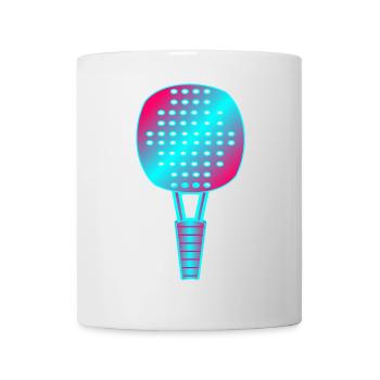 PADEL TENNIS PADDLE TENNIS PADEL TENNIS - Mug blanc - blanc - Devant
