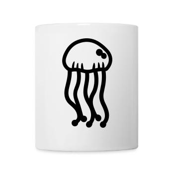Méduse - Mug blanc - blanc - Devant
