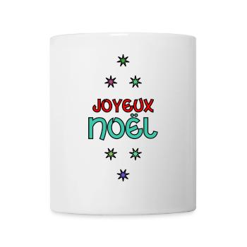 CHRISTMAS. MERRY CHRISTMAS. MERRY CHRISTMAS. SANTA CLAUS - Mug - white - Front
