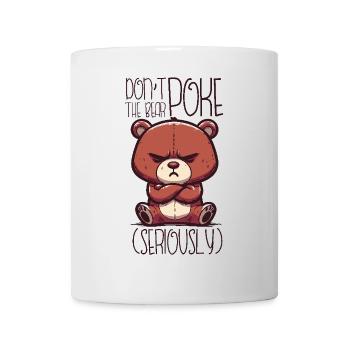 Serious Teddy - Mug - white - Front