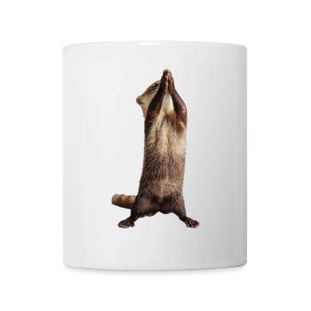 Frettchen - Tasse - Weiß - Vorne