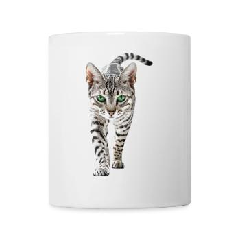 Ägyptische Mau - Tasse - Weiß - Vorne
