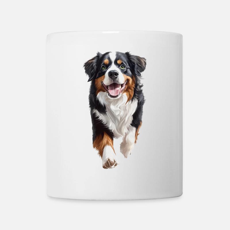 Berner Sennenhund - Tasse - Weiß