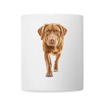 Labrador Retriever - Tasse - Weiß - Vorne