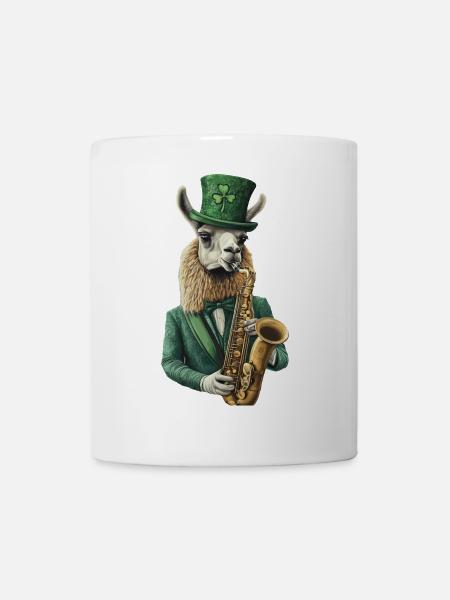 Lama - Tasse - Weiß