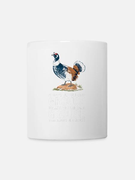 Auerhahn - Tasse - Weiß