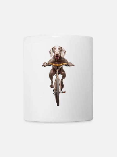 Weimaraner - Tasse - Weiß