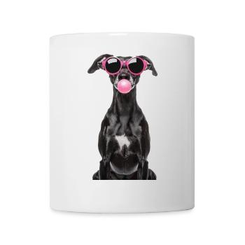 Italienisches Windspiel - Tasse - Weiß - Vorne