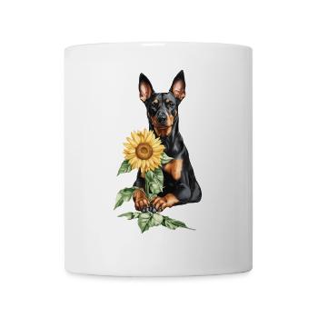Dobermann - Tasse - Weiß - Vorne
