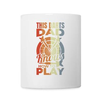 Darts player father - Mug - white - Front