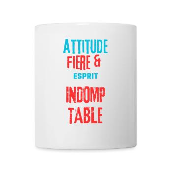 Proud and indomitable - Mug - white - Front