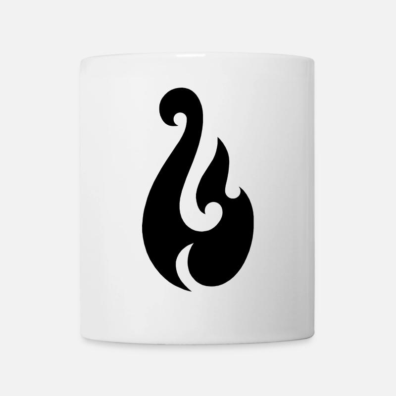 Mauis Haken - Tasse - Weiß