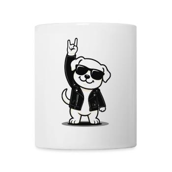 Rock 'n' Roll Puppy - Mug - white - Front