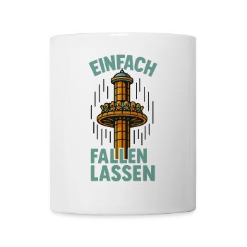 Fallen Lassen Drop Tower Freefall - Mug - white - Front