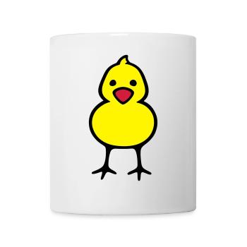 Küken - Tasse - Weiß - Vorne