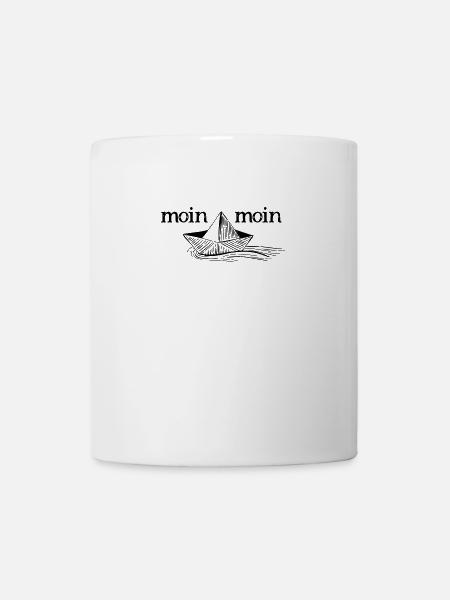 MOIN MOIN - Tasse - Weiß