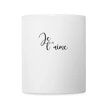 Je t'aime - Mug blanc - blanc - Devant