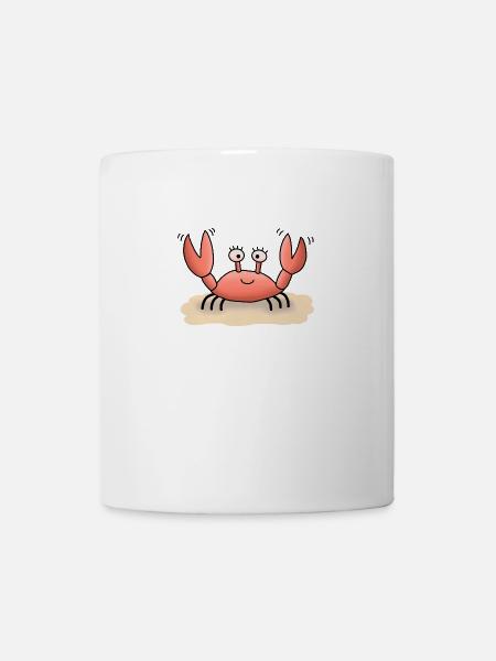 Krabbe Krababbel - Tasse - Weiß