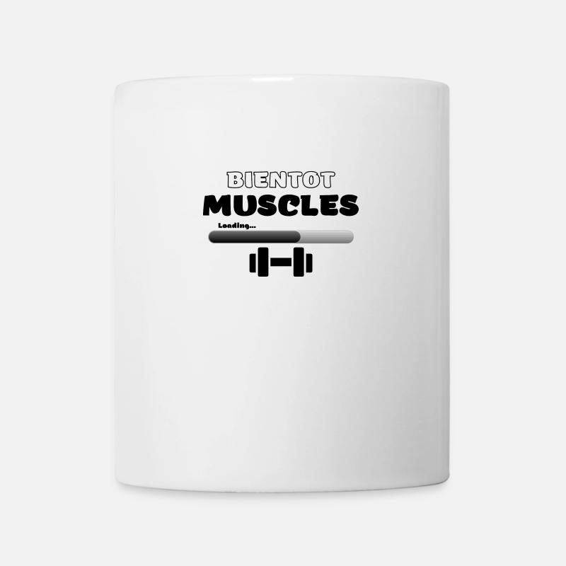 Bald Muskeln - Tasse - Weiß
