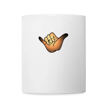 Hand - Tasse - Weiß - Vorne