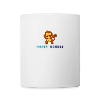 Singe d’argent - Mug blanc - blanc - Devant