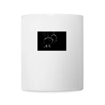 Headphones in the dark - Mug - white - Front