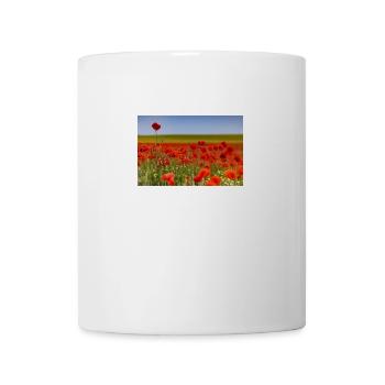 Poppy Field - Mug - white - Front