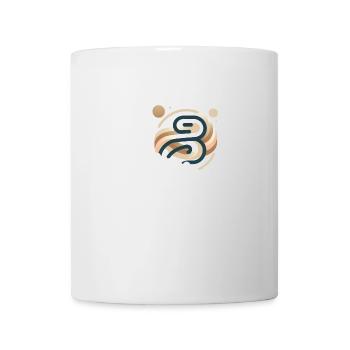 Sandfarben Symbol - Tasse - Weiß - Vorne