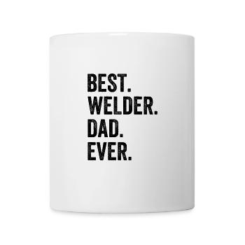 Best Welder Dad Ever - Mug - white - Front
